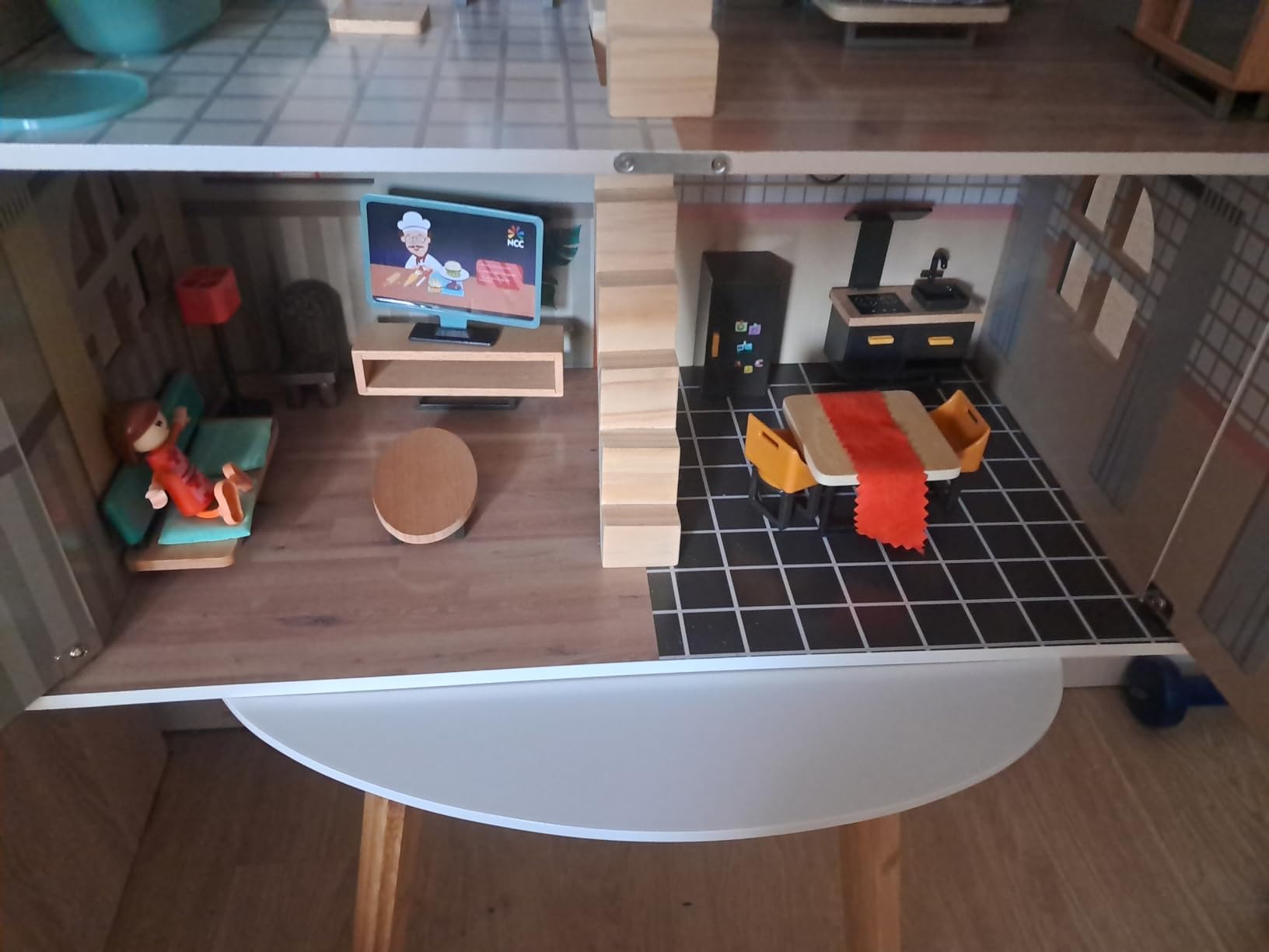 smallfoot set mobili casa bambole moderno completo