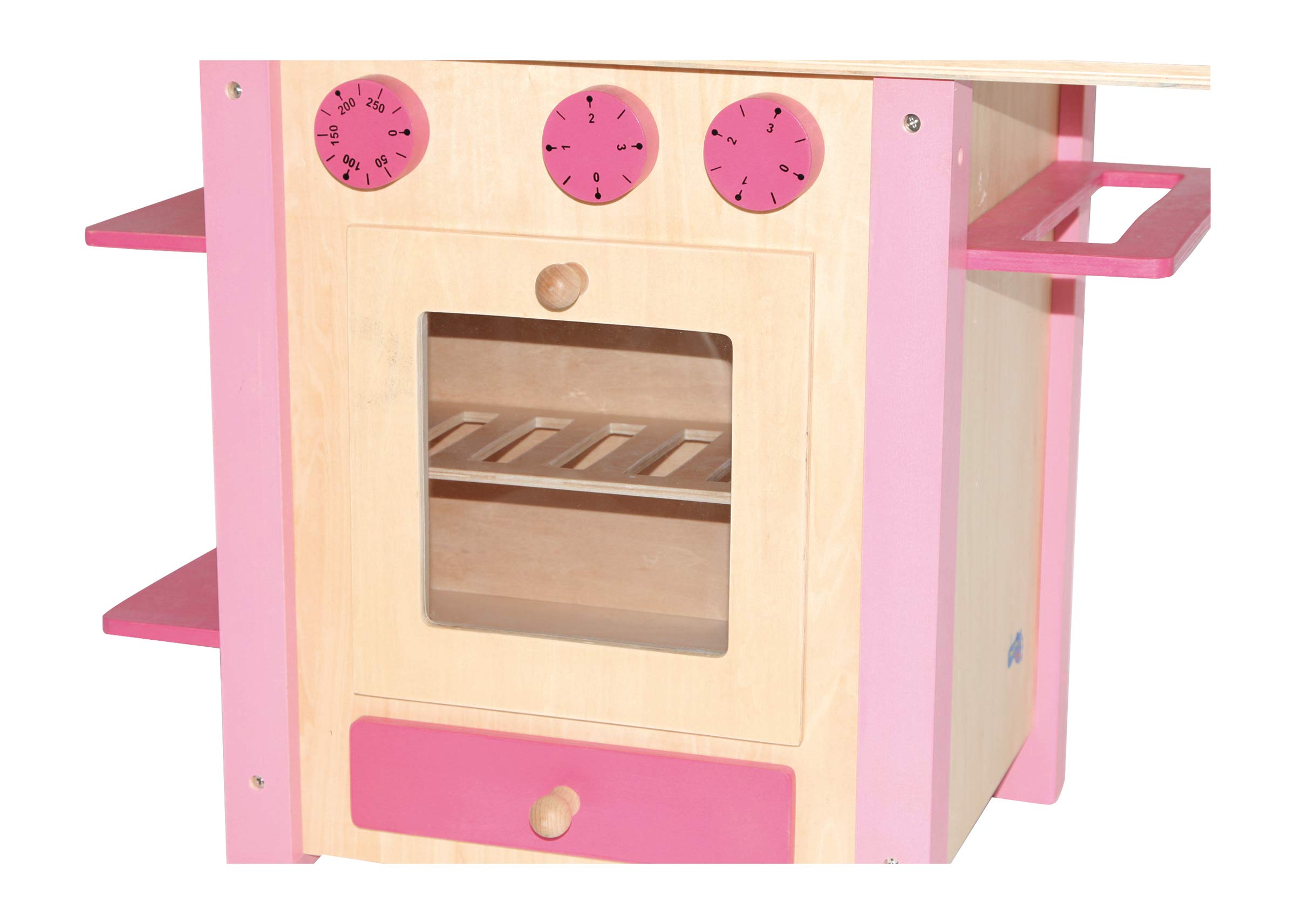 smallfoot 1154 Cucina Tutto in Uno cucinetta rosa legno