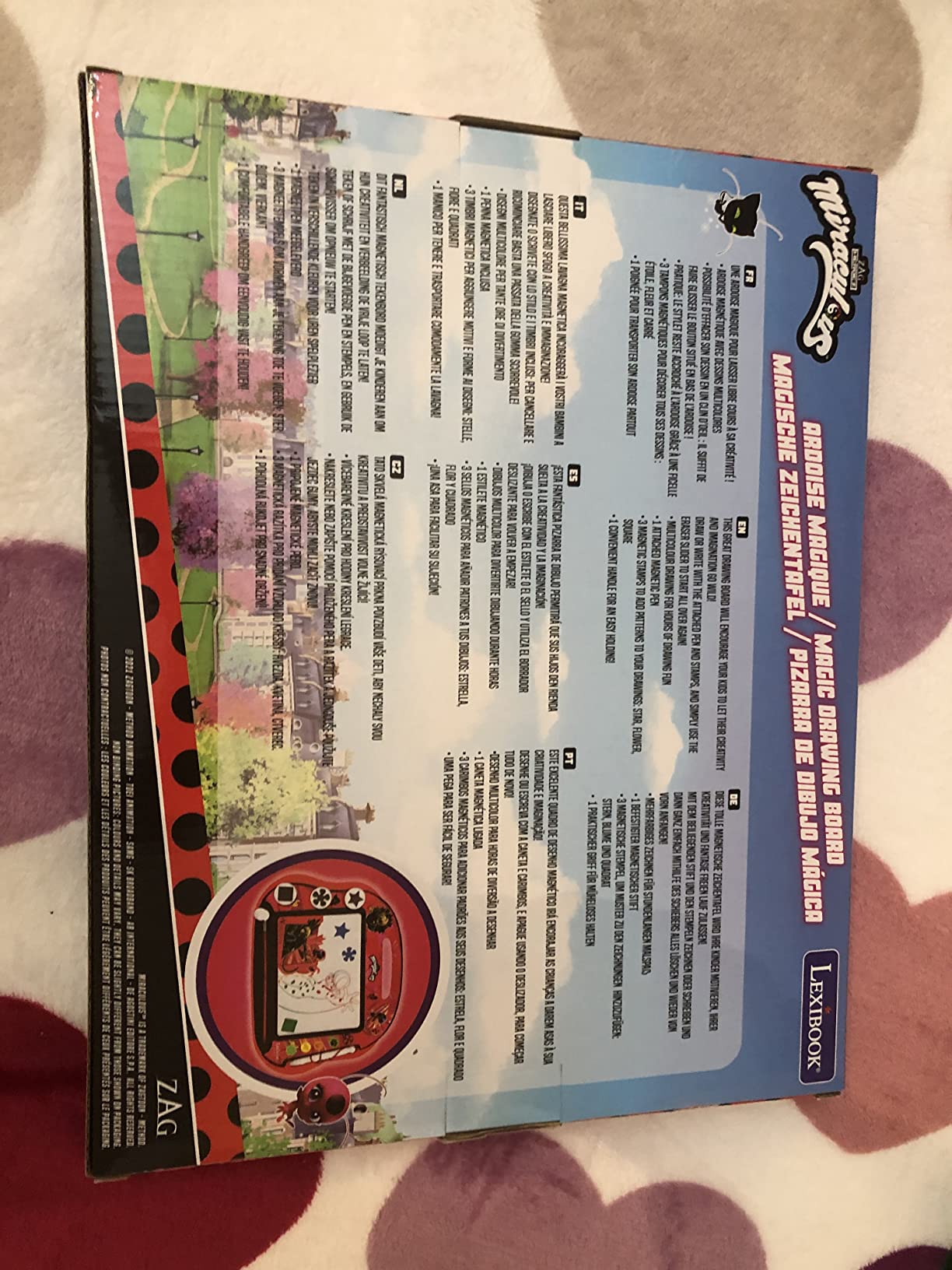 Lexibook Paw Patrol CRPA550 lavagna magica rosso blu