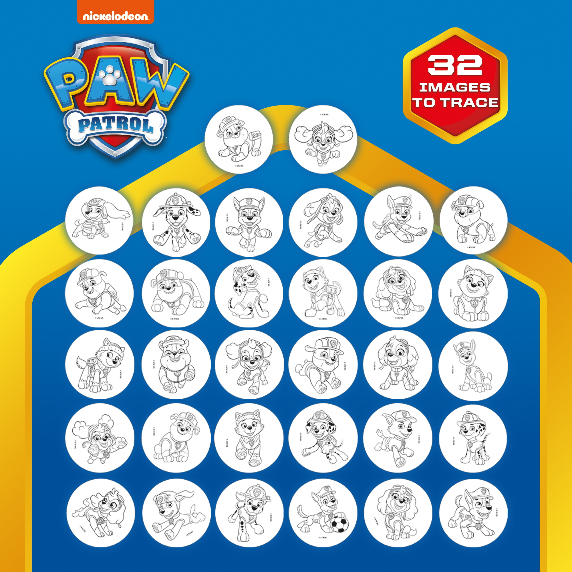 Lisciani Paw Patrol Projector Drawing School proiettore disegno LED