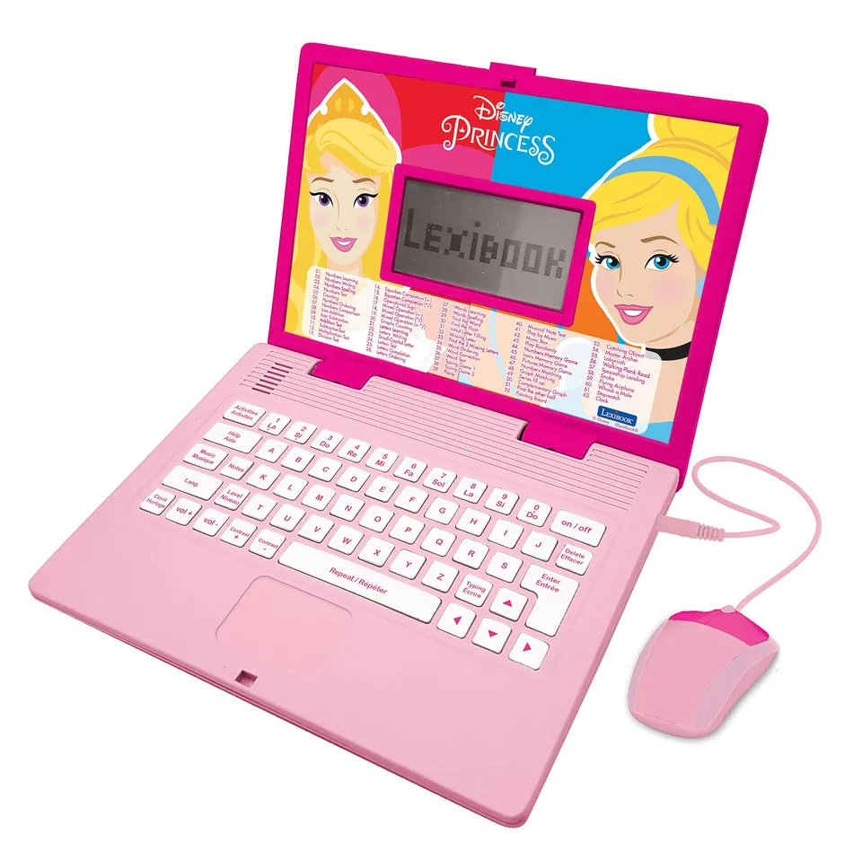 Lexibook JC598DPi1 Principesse laptop educativo bilingue