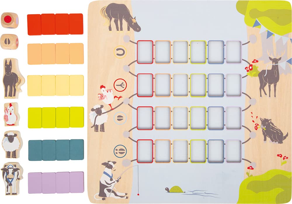 smallfoot 4 Friends gioco ponte in legno 2-4 giocatori