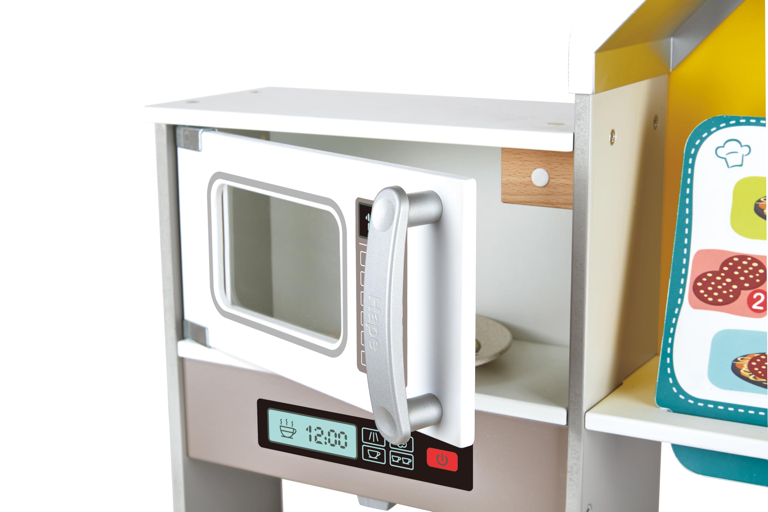Hape Deluxe E3177 cucina gioco legno microonde