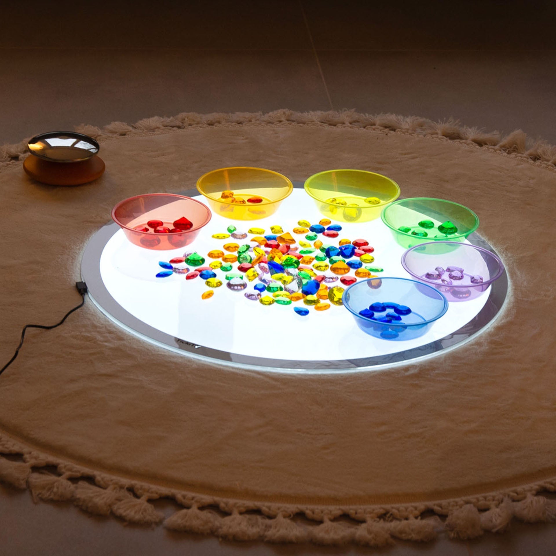 Tickit Round Light Panel pannello luminoso 60cm LED