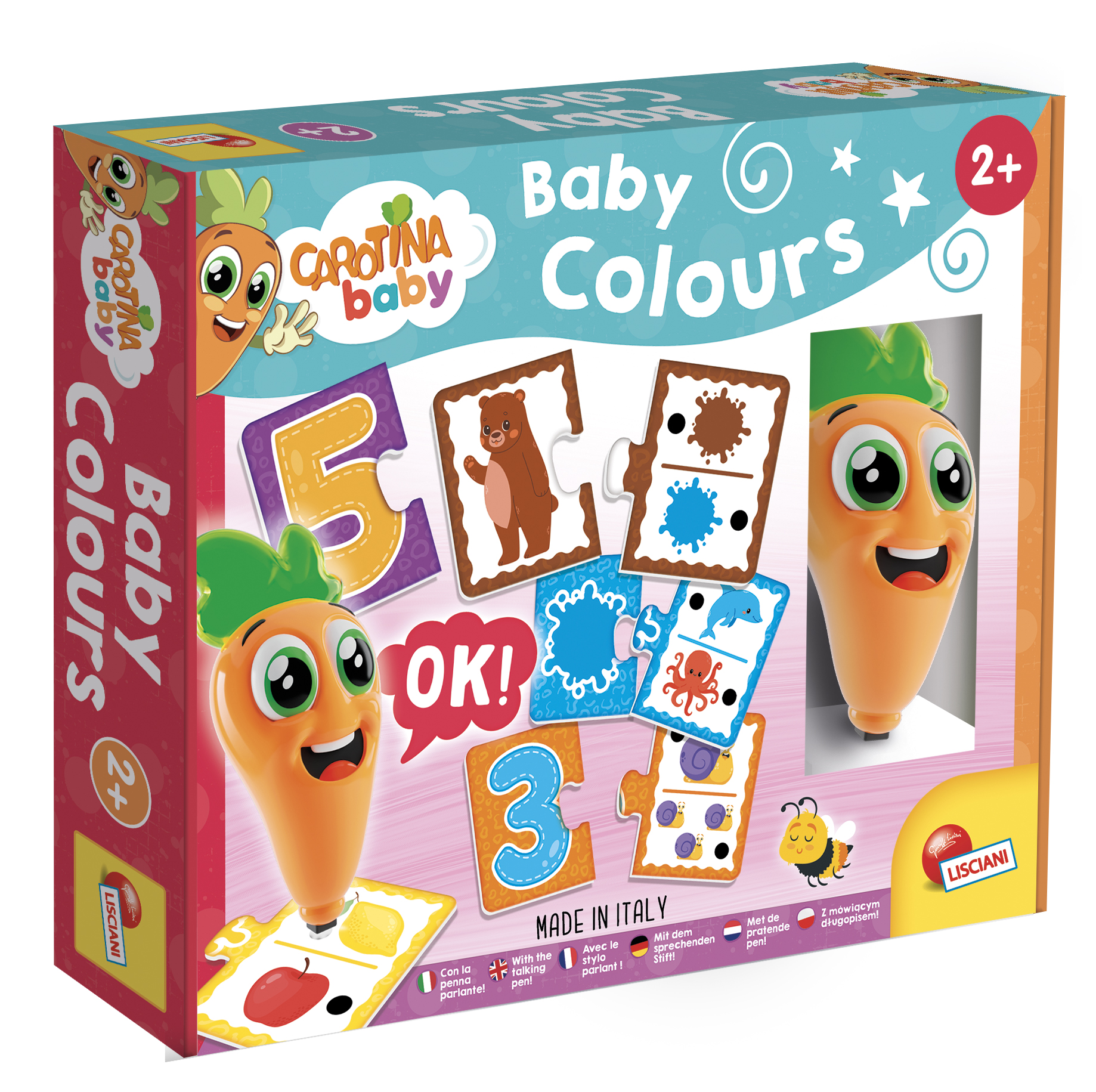 Lisciani Carotina Baby penna parlante Baby Colors impara colori