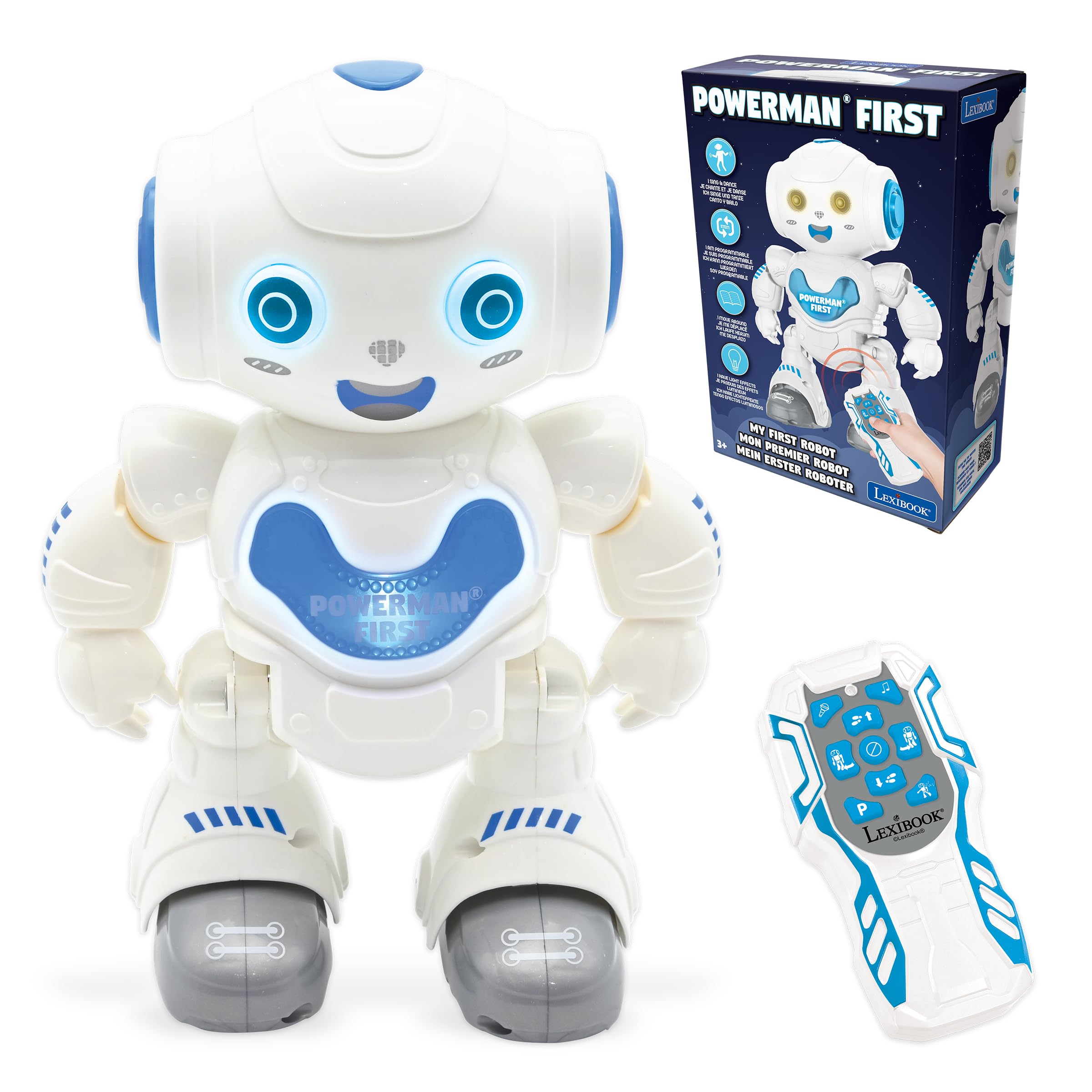 Lexibook Powerman Roller ROB01 robot giocattolo 10 cm