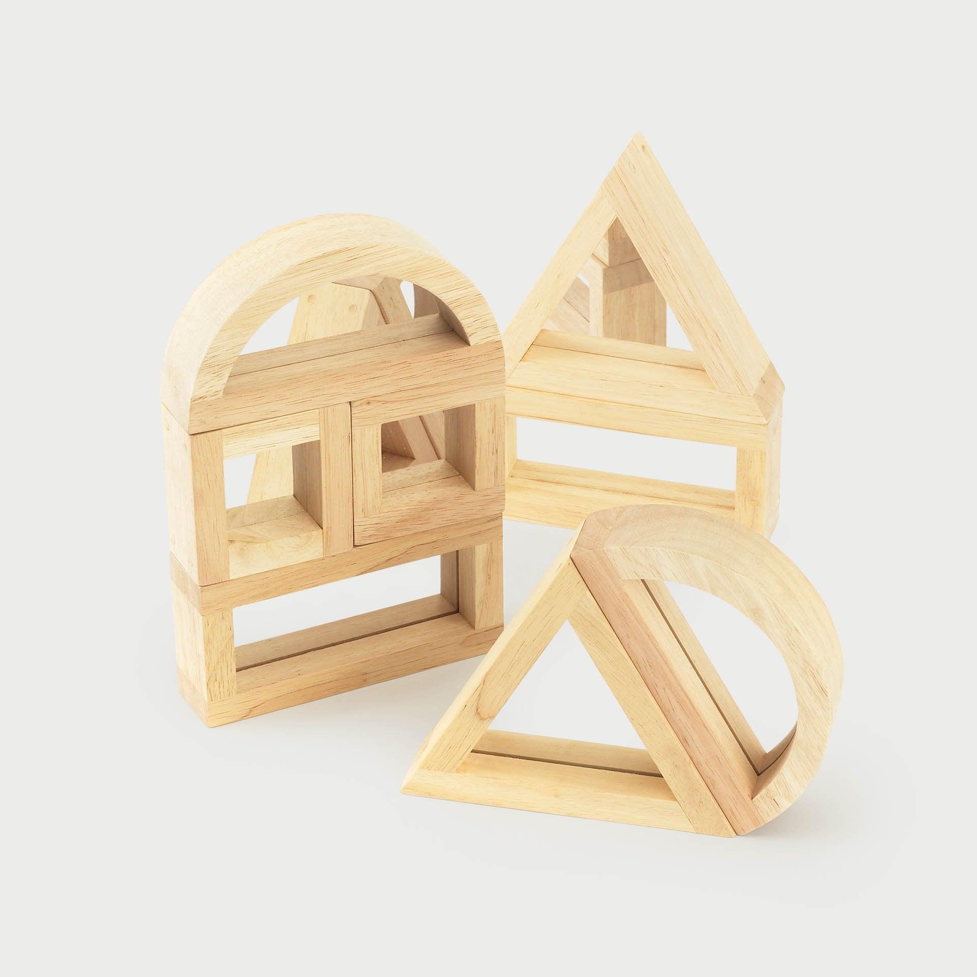 Tickit Large Mirror Blocks blocchi specchio legno 8 pezzi
