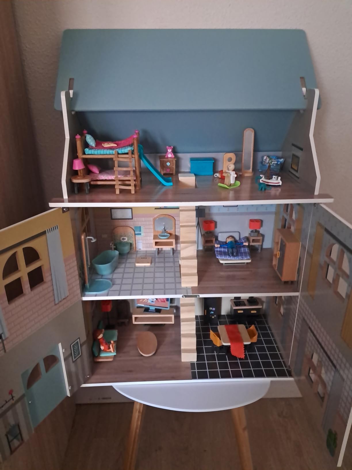 smallfoot set mobili casa bambole moderno completo