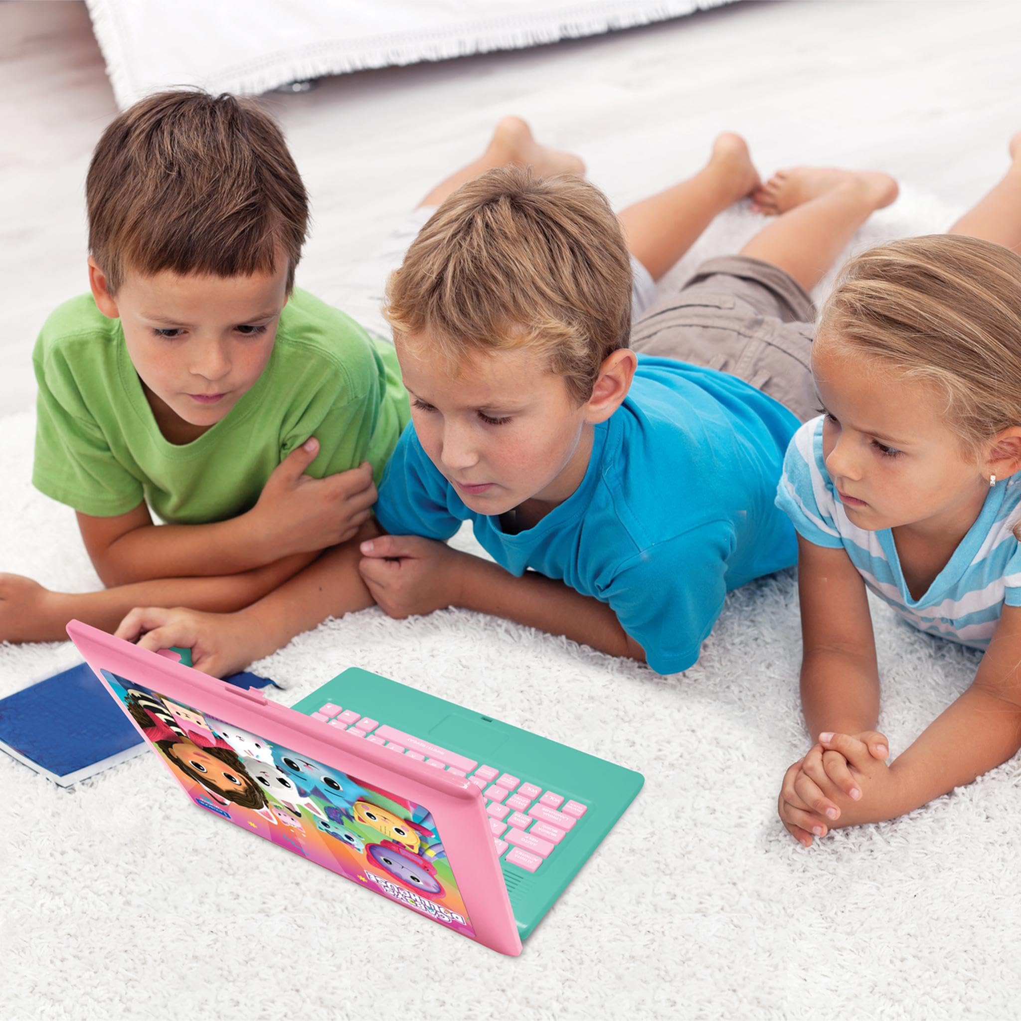 Lexibook Gabby JC598GDH computer bambini rosa/blu bilingue