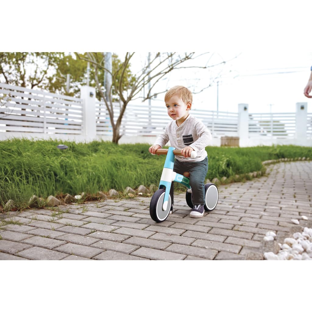 Hape Triciclo Azzurro Balance Bike 3 Ruote 18 Mesi