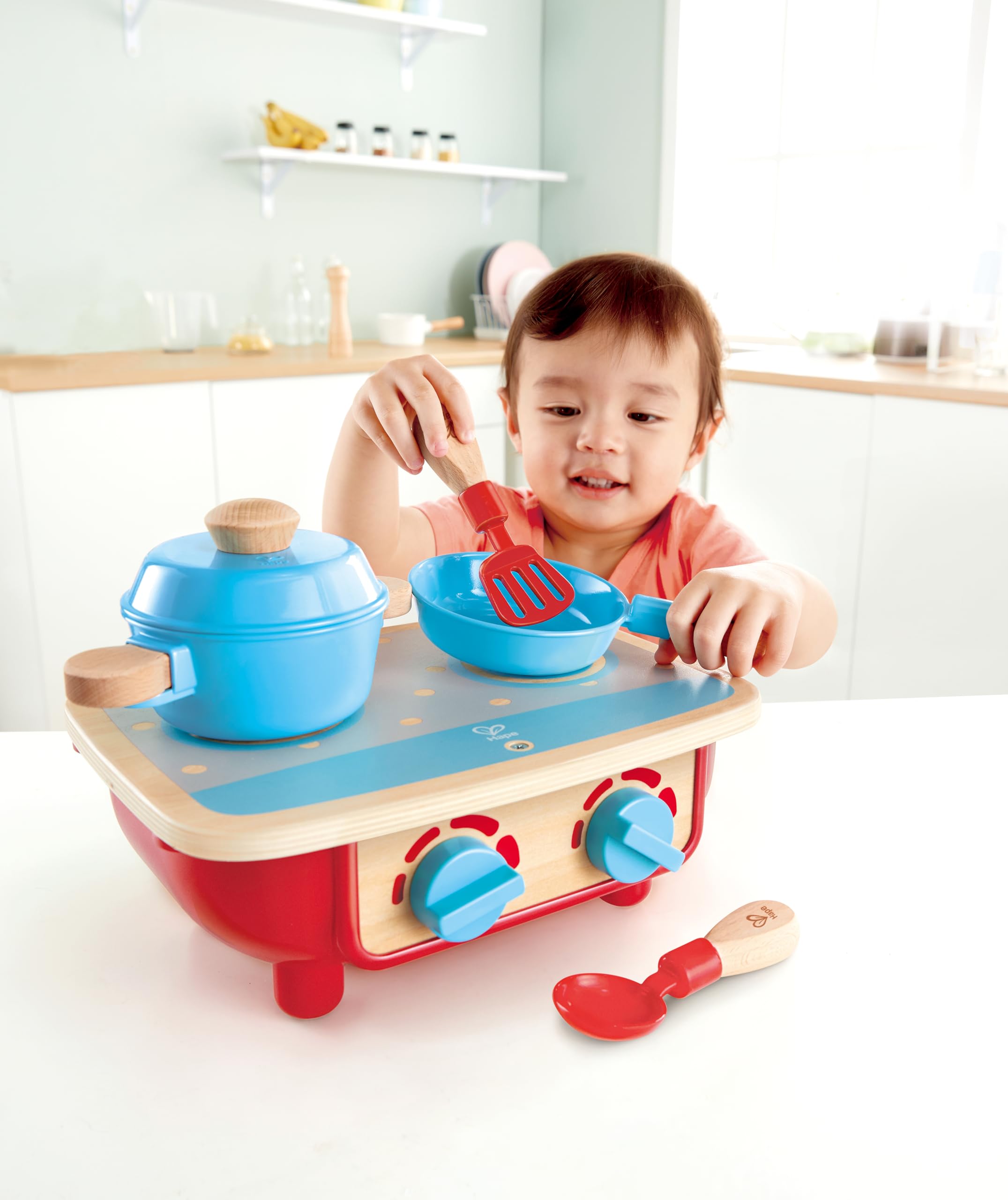 Hape Set Cucina giocattolo in legno dai 18 mesi