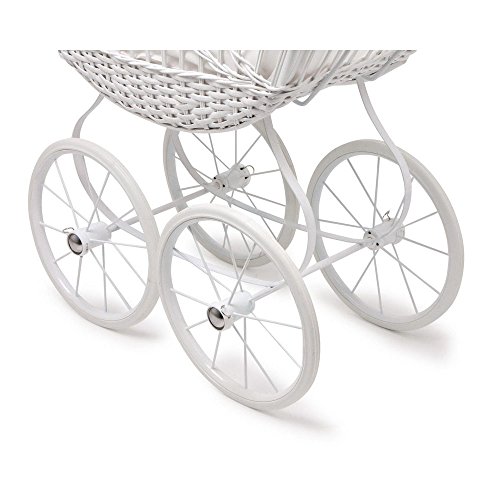 smallfoot Evelin 8770 carrozzina bambole bianca elegante
