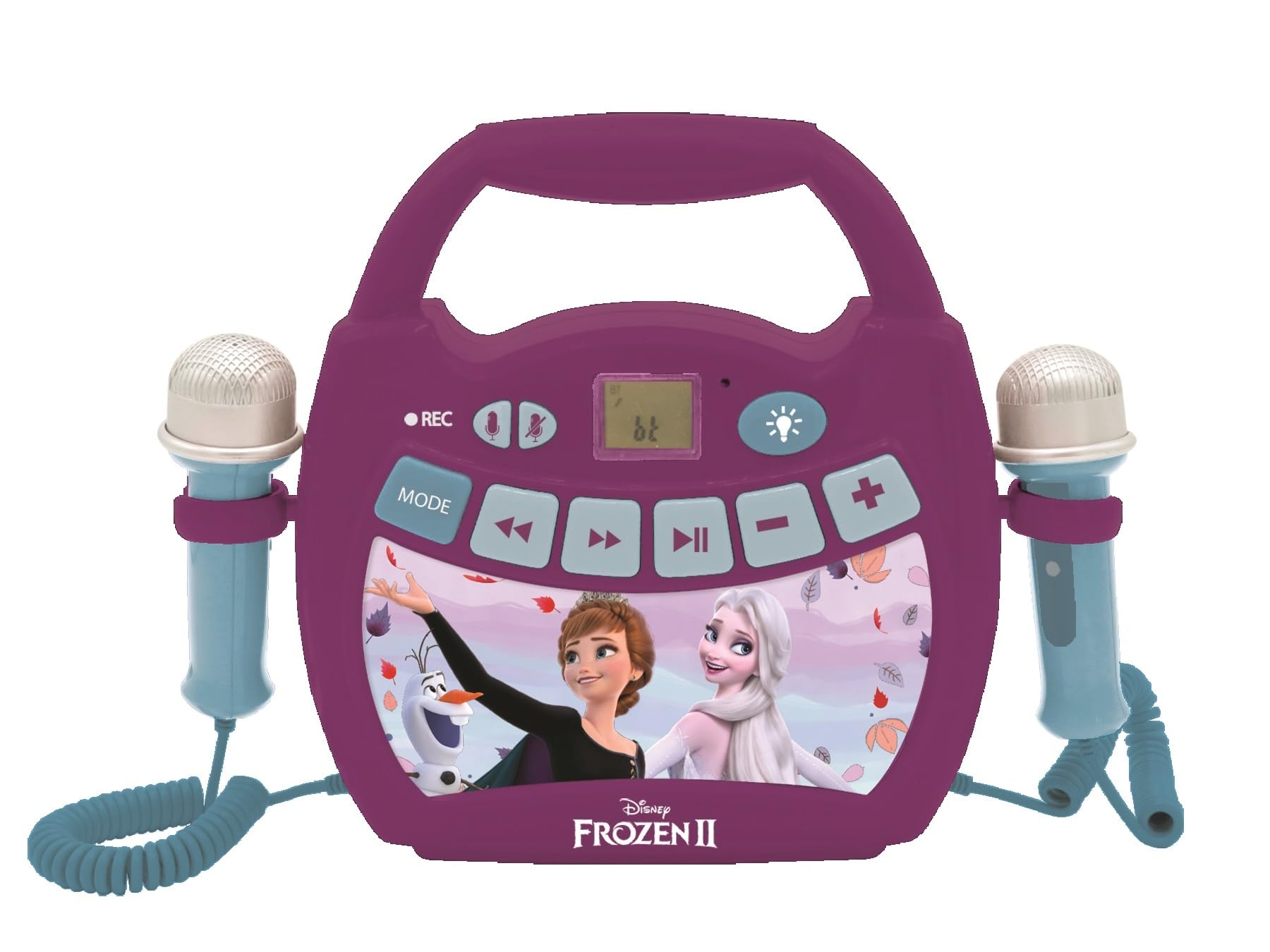 Lexibook Frozen MP320FZZLXB lettore karaoke viola 2 microfoni