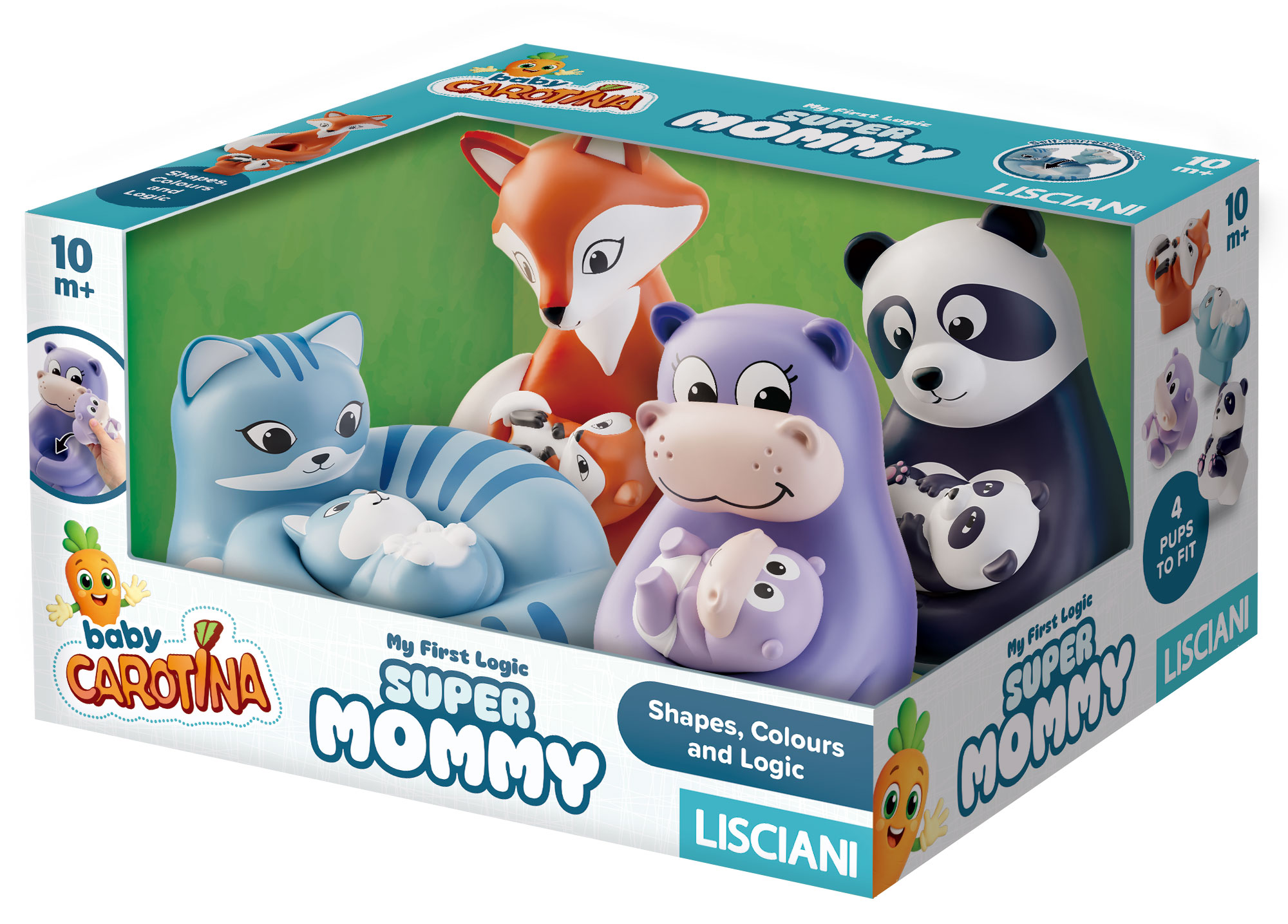 Lisciani Carotina My First Logic Super Mommy gioco incastri