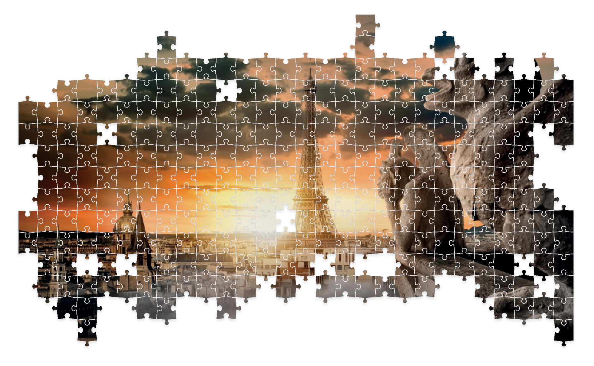 Lisciani Puzzle Poster Paris 500 puzzle adulti città