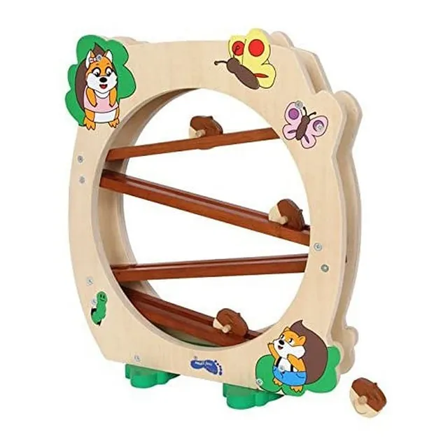 Small Foot Design 6361 pista scoiattoli legno
