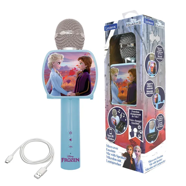 Lexibook Frozen MIC240FZLXB microfono bluetooth blu