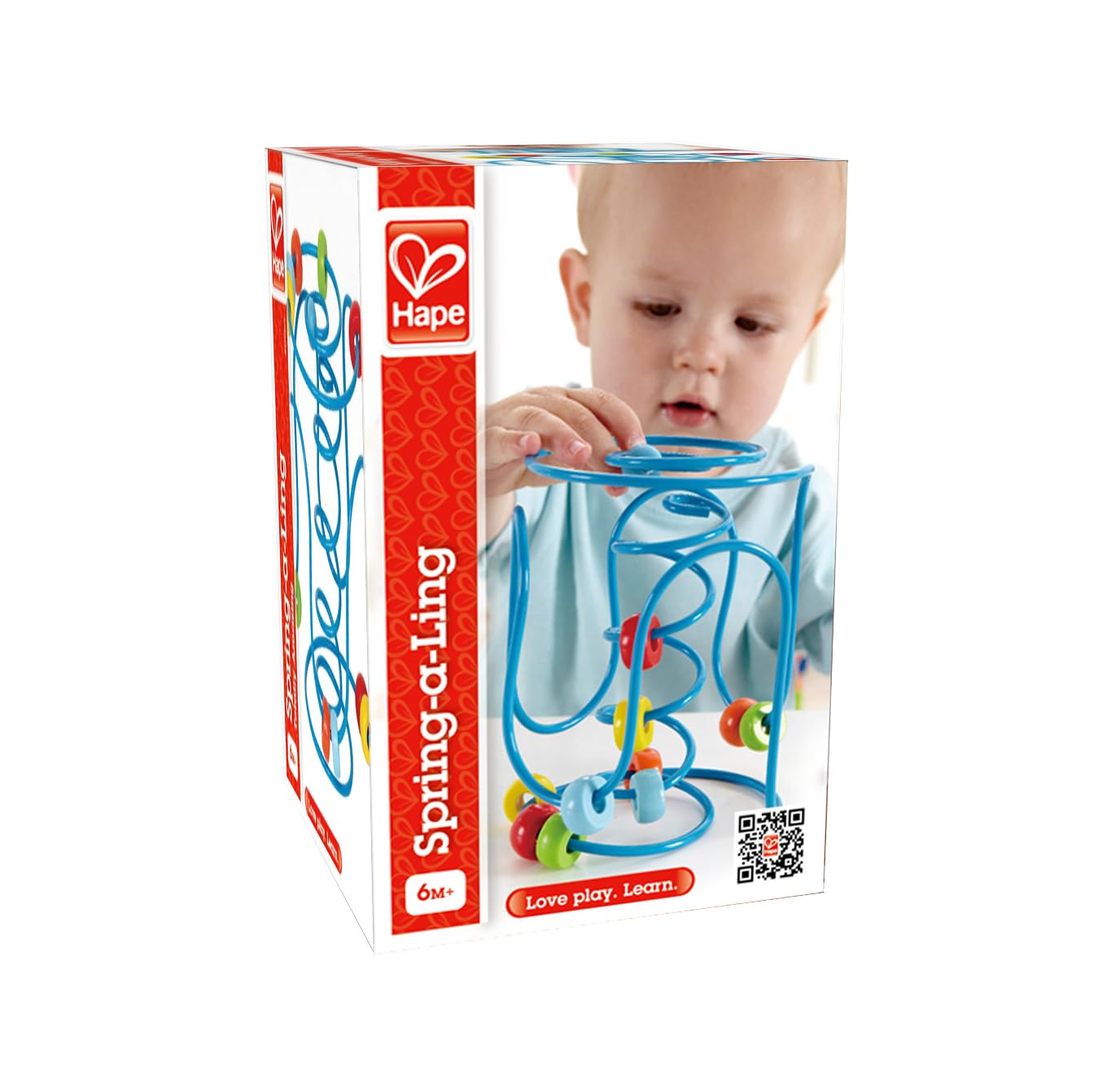 Hape E1800 Spring-A-Ling labirinto biglie in legno