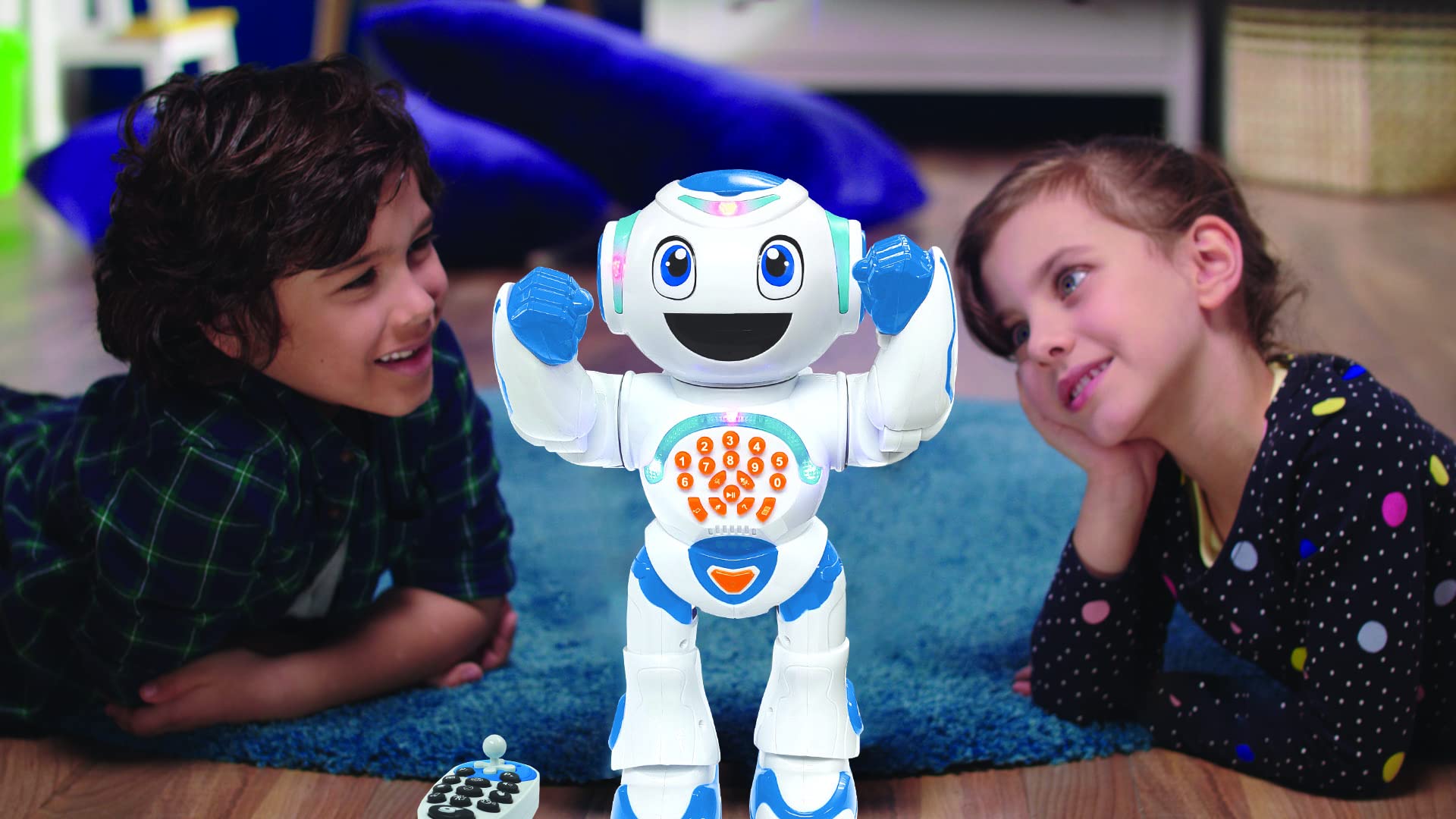 Lexibook Powerman Star robot giocattolo interattivo con telecomando