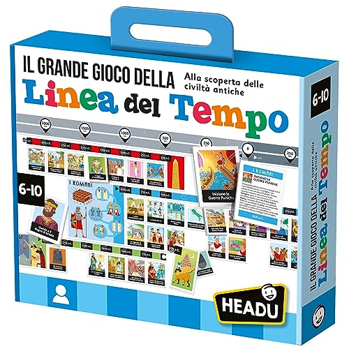 Headu Linea del Tempo IT57052 gioco educativo 6-10 anni