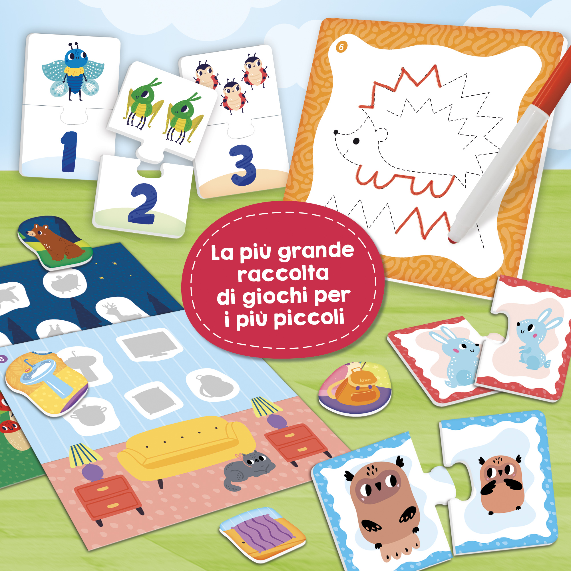 Lisciani Carotina Baby 60 Giochi educativi prima infanzia