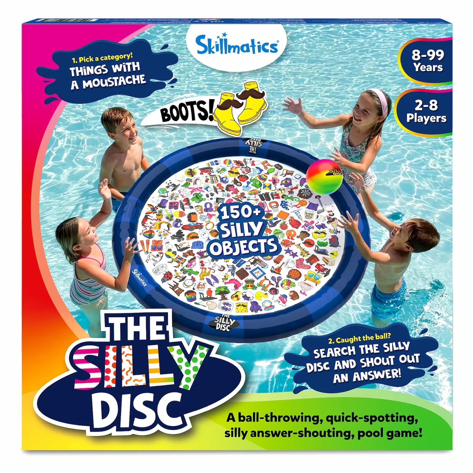 Skillmatics The Silly Disc gioco osservazione famiglia