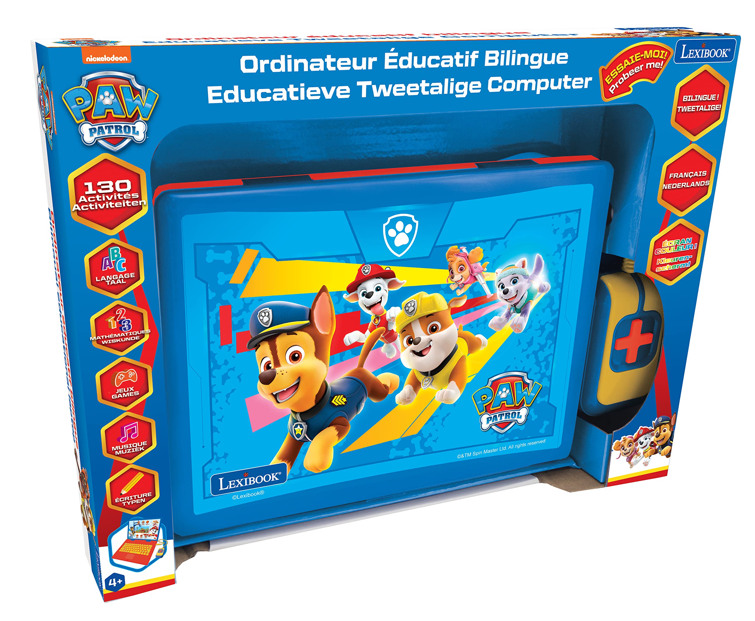 Lexibook Paw Patrol JC798PAi10 Laptop Educativo 130 Attività