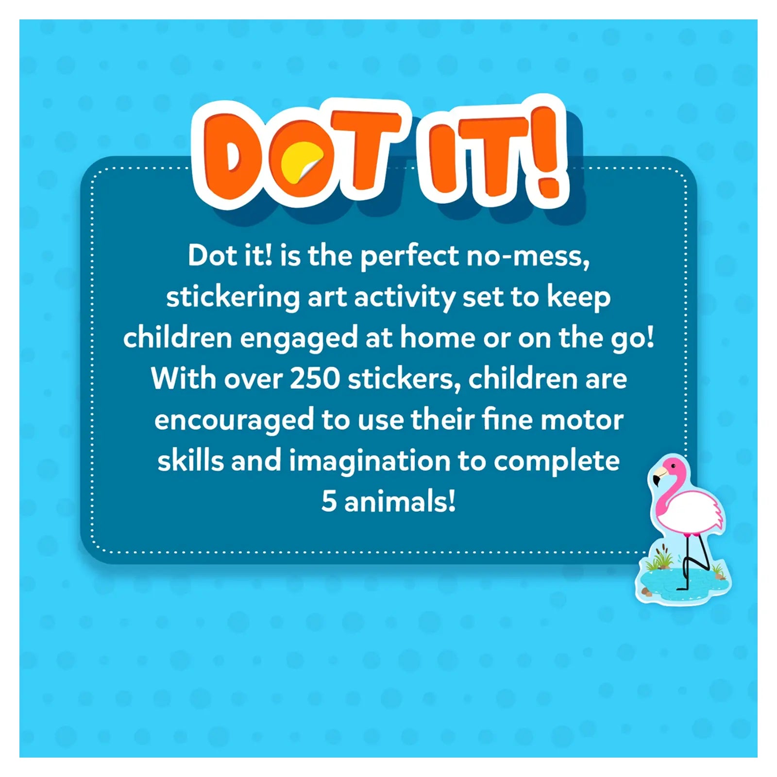 Skillmatics Dot It Animali sticker art 15 pezzi 3-7 anni