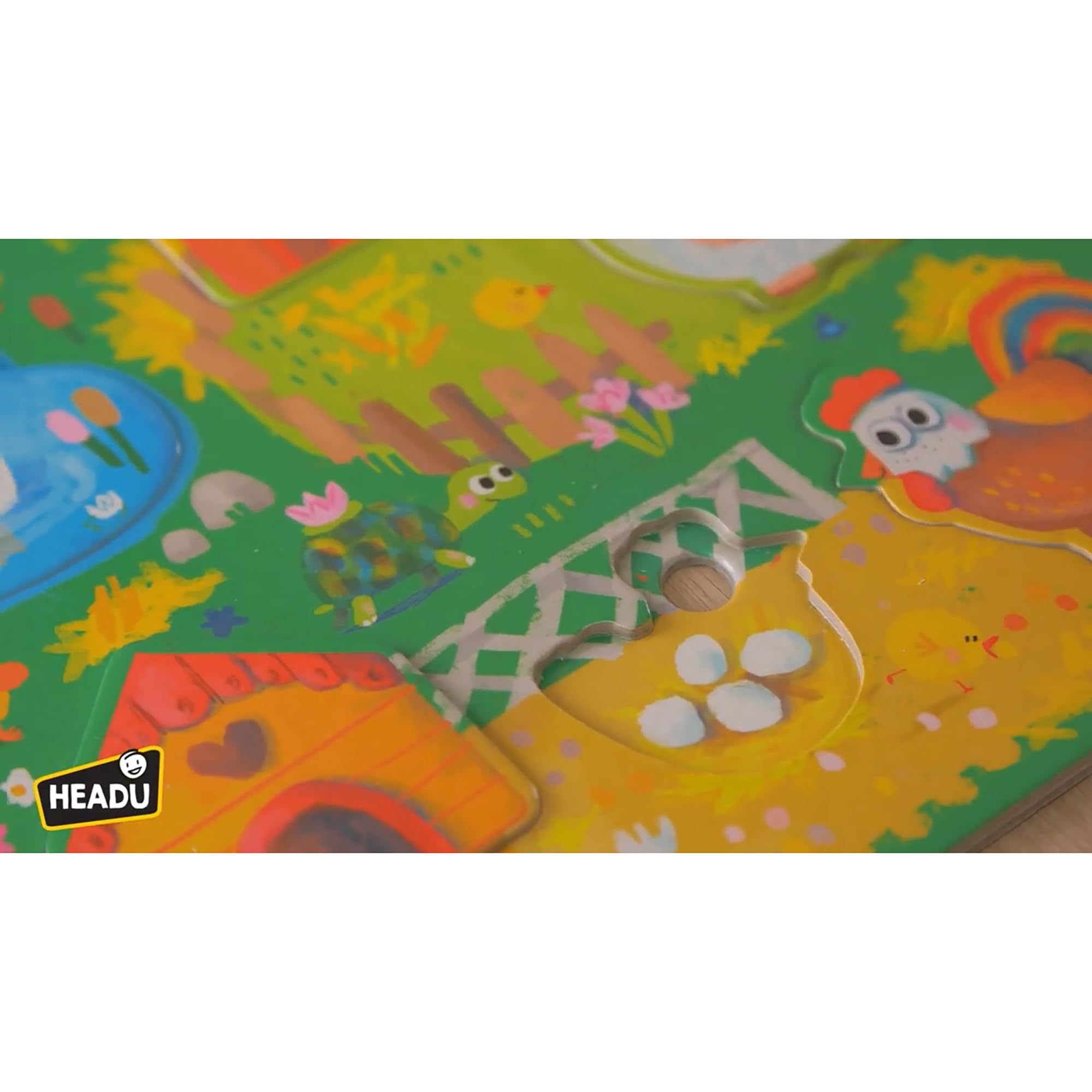 Headu Play Farm MU23608 gioco fattoria vecchia edizione 40 tessere