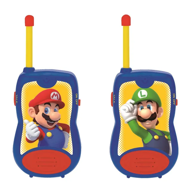 Lexibook Super Mario TW12NI walkie talkie 2 pezzi blu rosso
