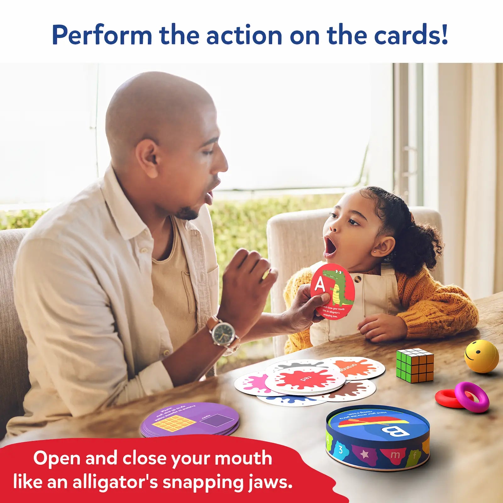 Skillmatics Jump and Learn flashcard 50 carte 2-5 anni