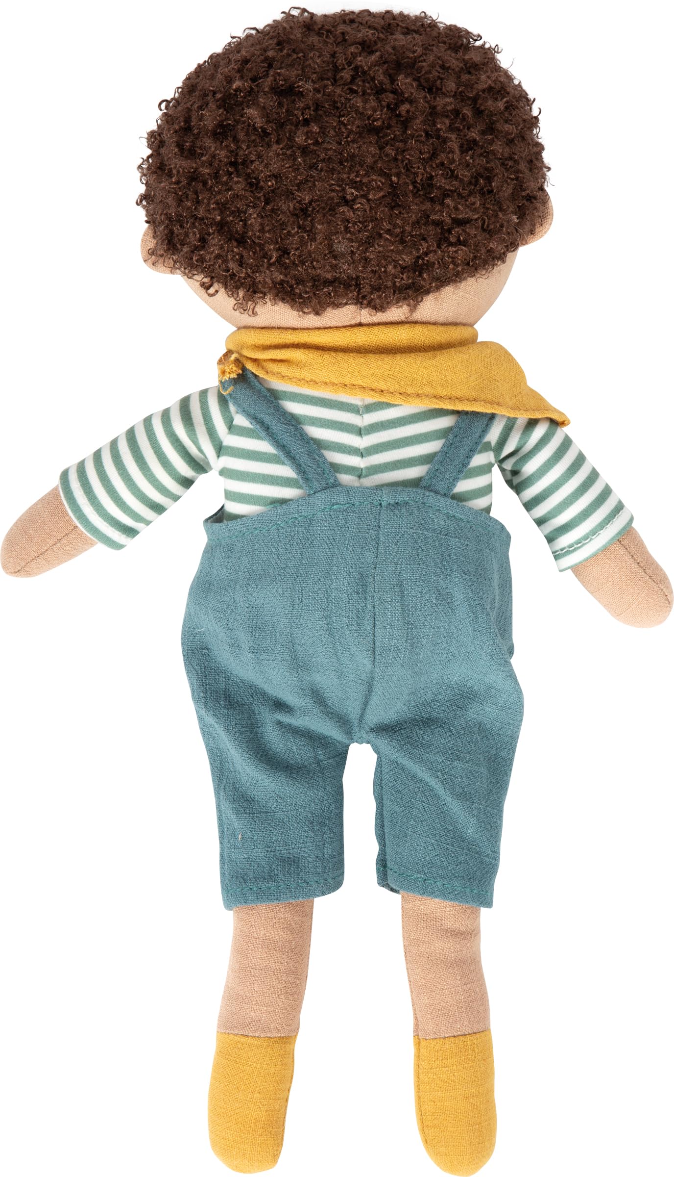 smallfoot Leo bambola stoffa 39 cm salopette lavabile