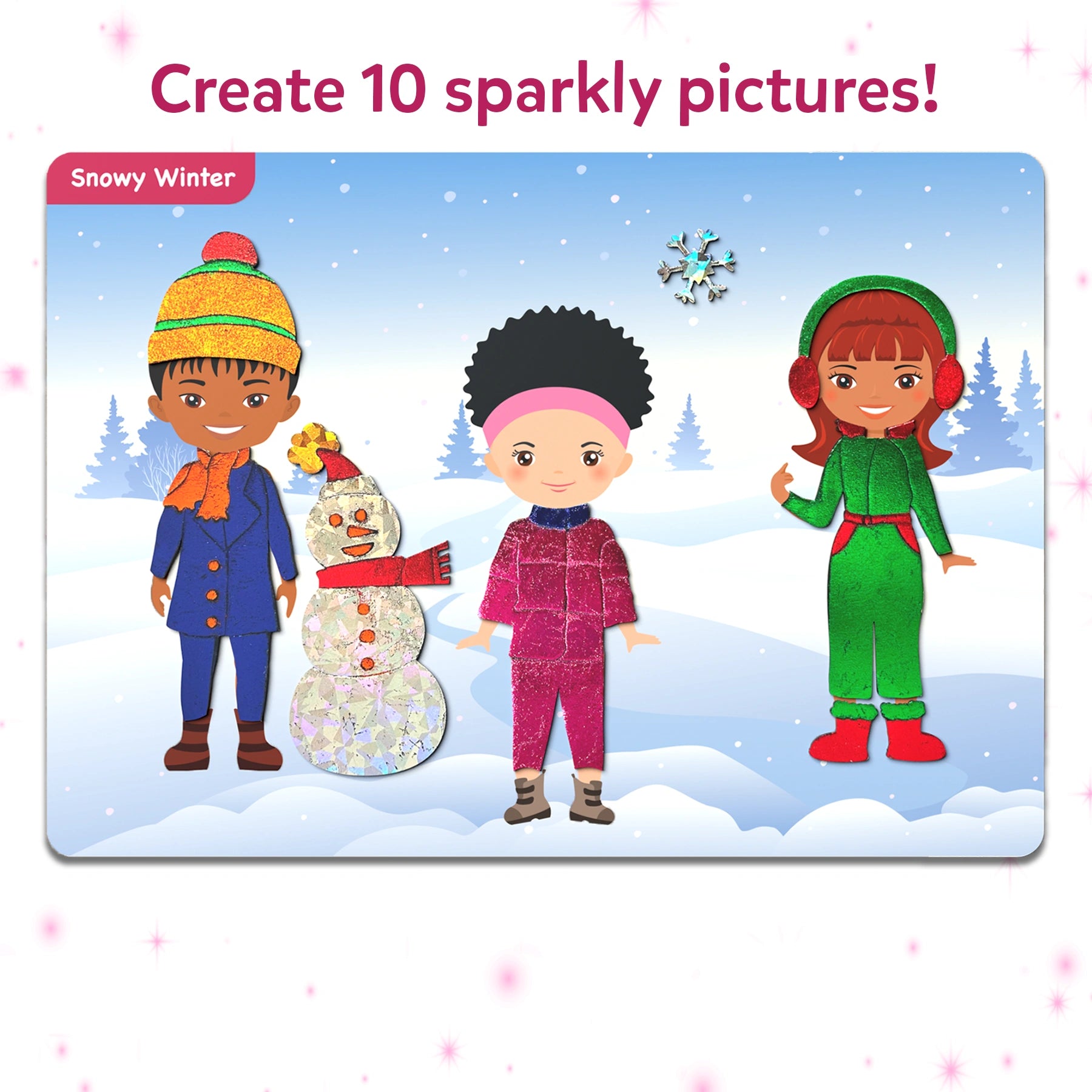 Skillmatics Foil Fun Dress Up kit foil principesse
