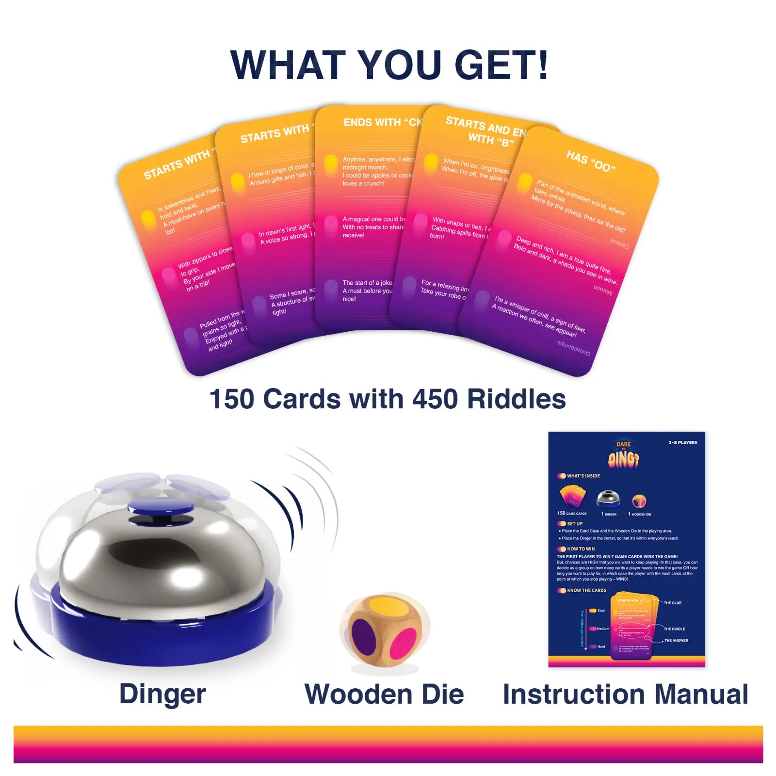 Skillmatics Dare to Ding gioco di indovinelli con dado