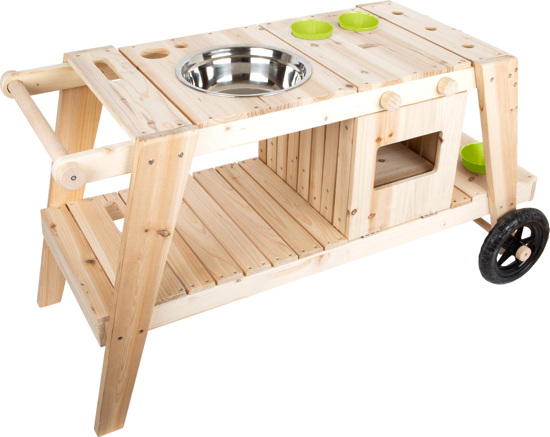 smallfoot cucina da esterno legno 3 anni con accessori