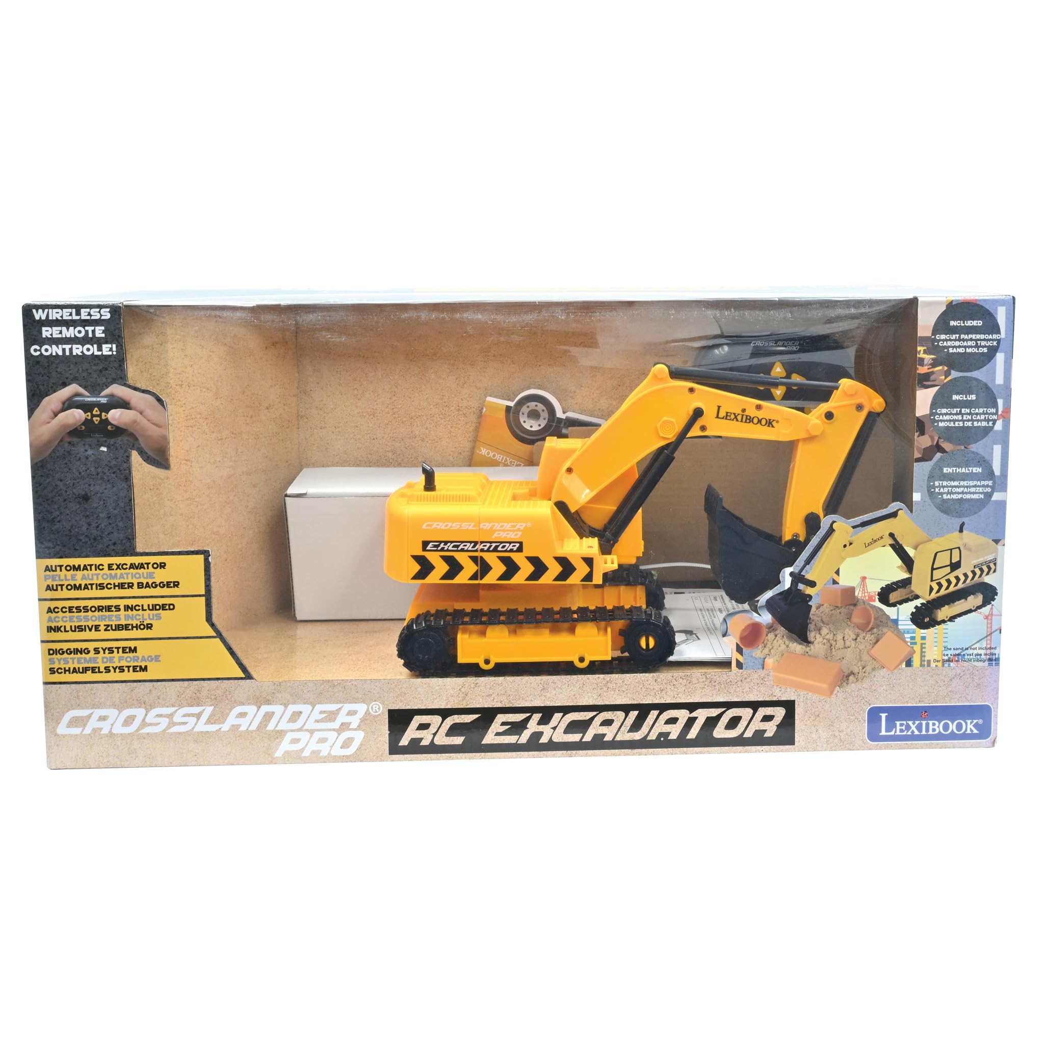 Lexibook Crosslander Pro RCP30 escavatore telecomandato