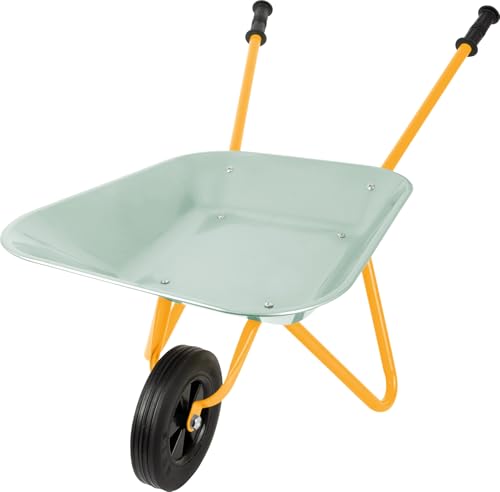 Smallfoot Tiny Garden carriola giocattolo in metallo bambini