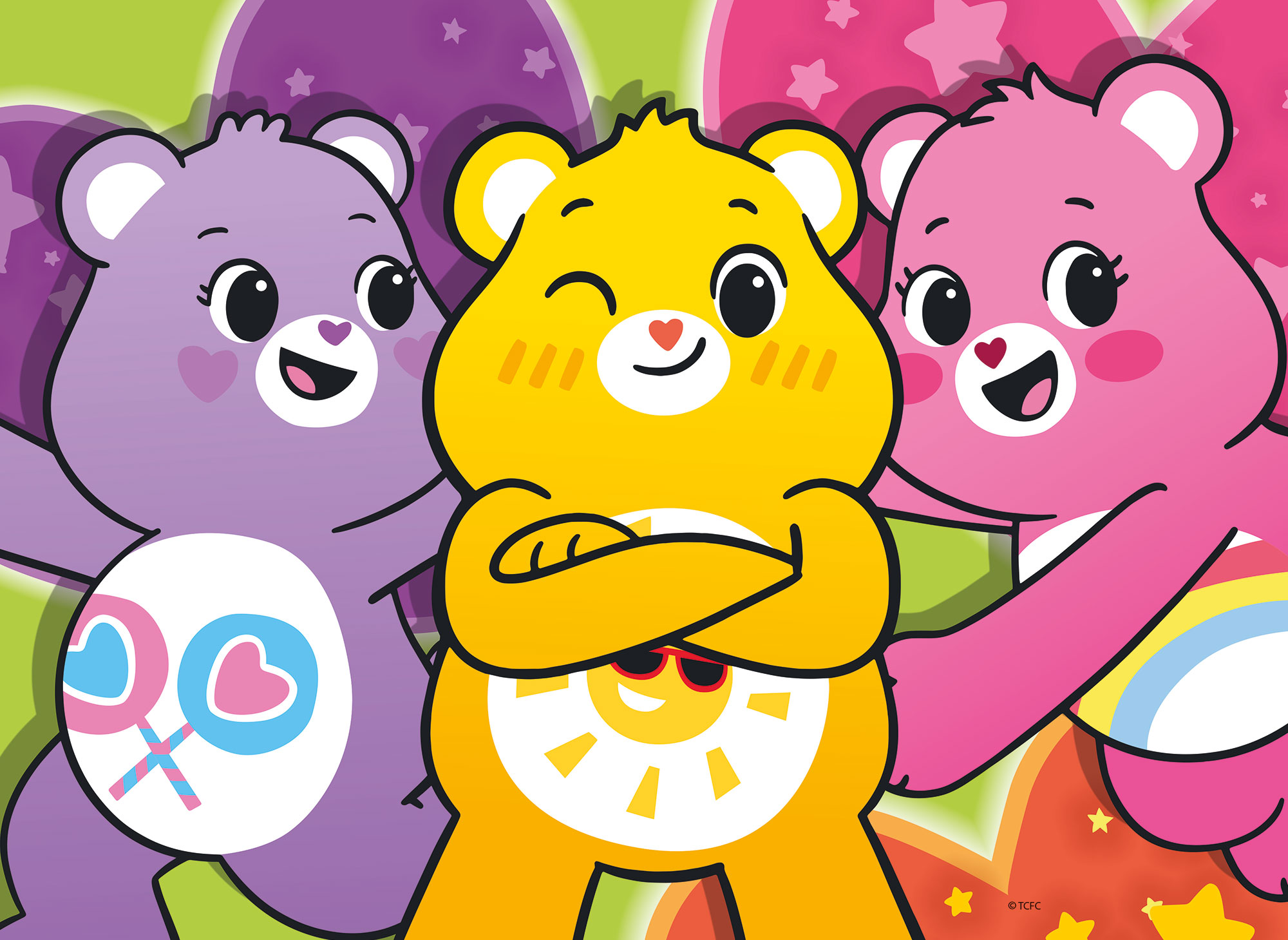 Lisciani Care Bears DF Maxifloor 4x48 puzzle double-face