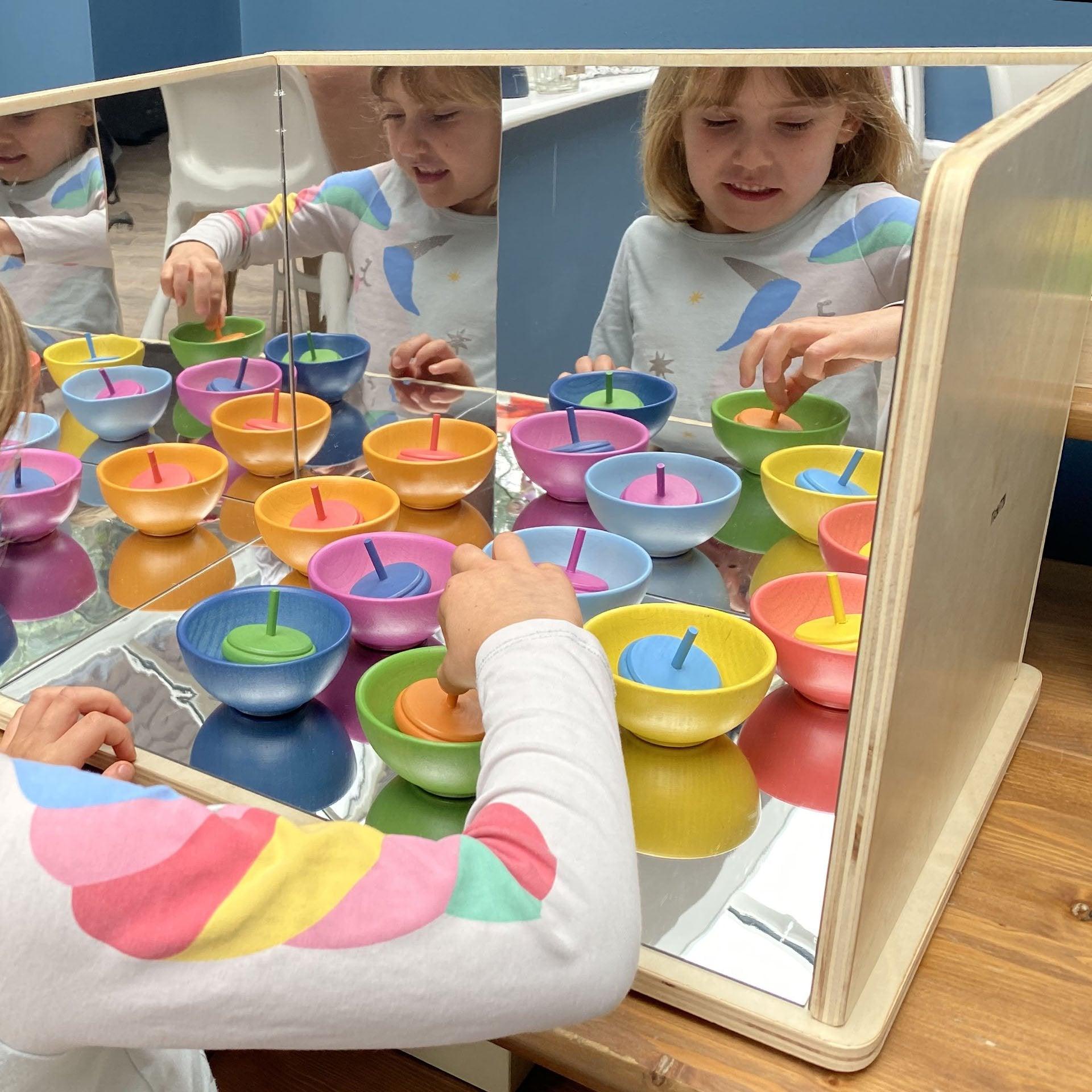 Tickit Wooden Exploratory Mirror specchio legno bimbi