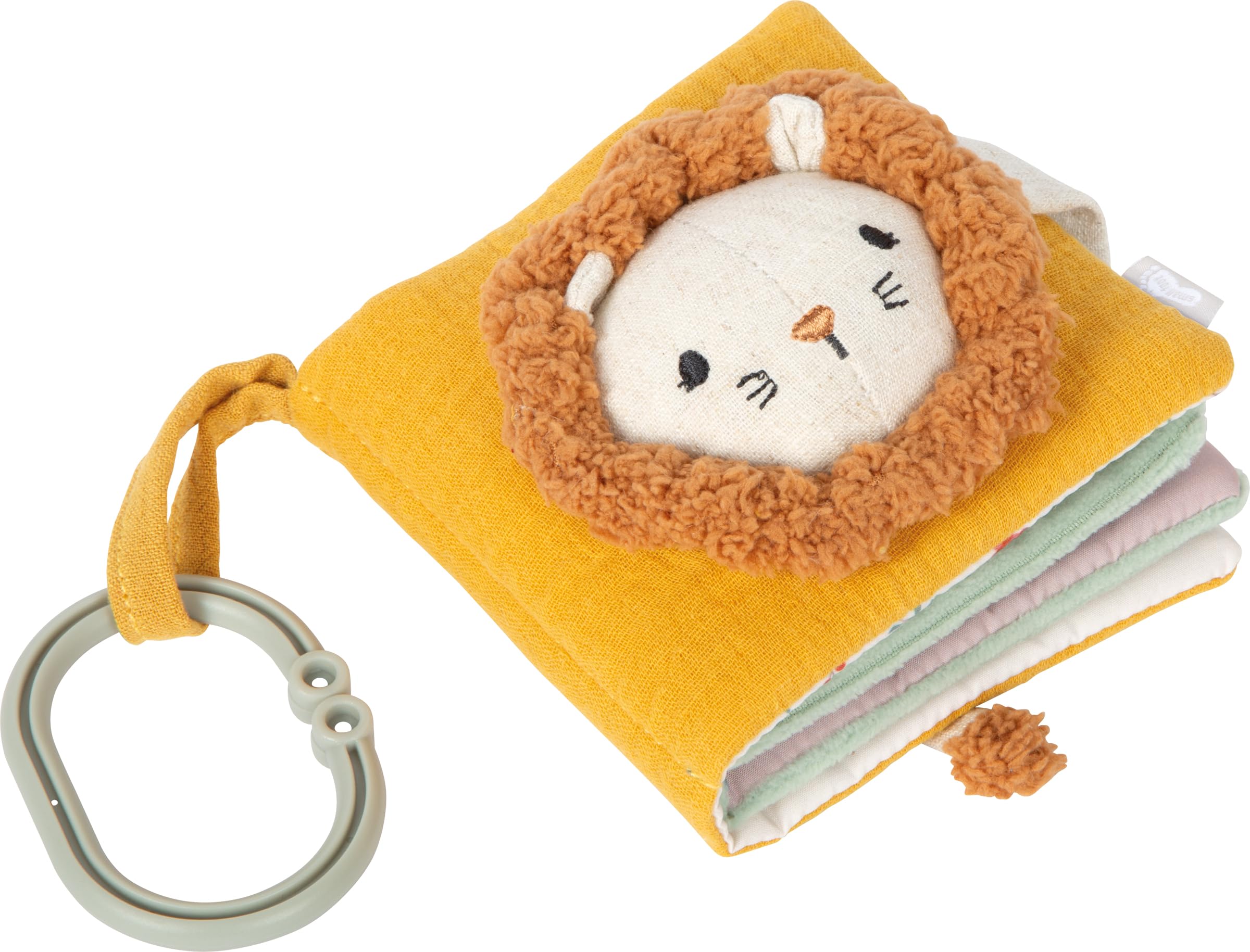 smallfoot Little Lion libro sensoriale stoffa bebè