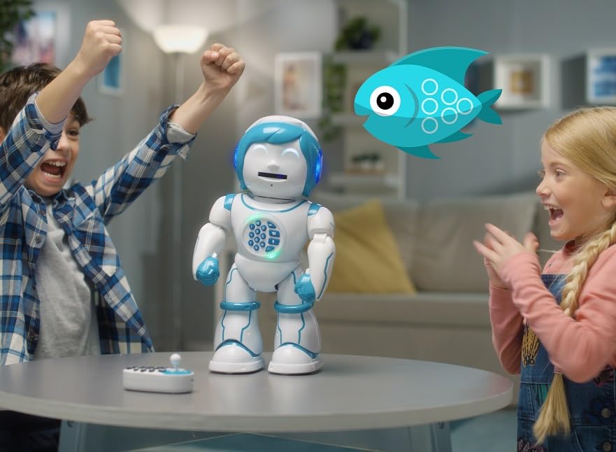 Lexibook ROB90ES robot musicale con luci per bambini
