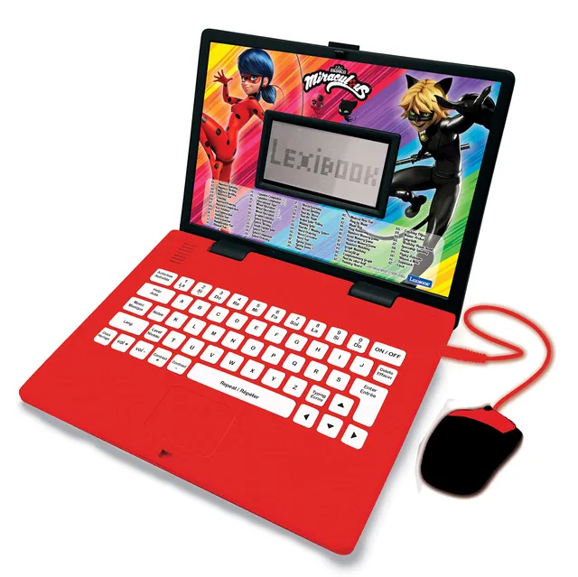 Lexibook Miraculous JC598iMIMI computer educativo nero rosso