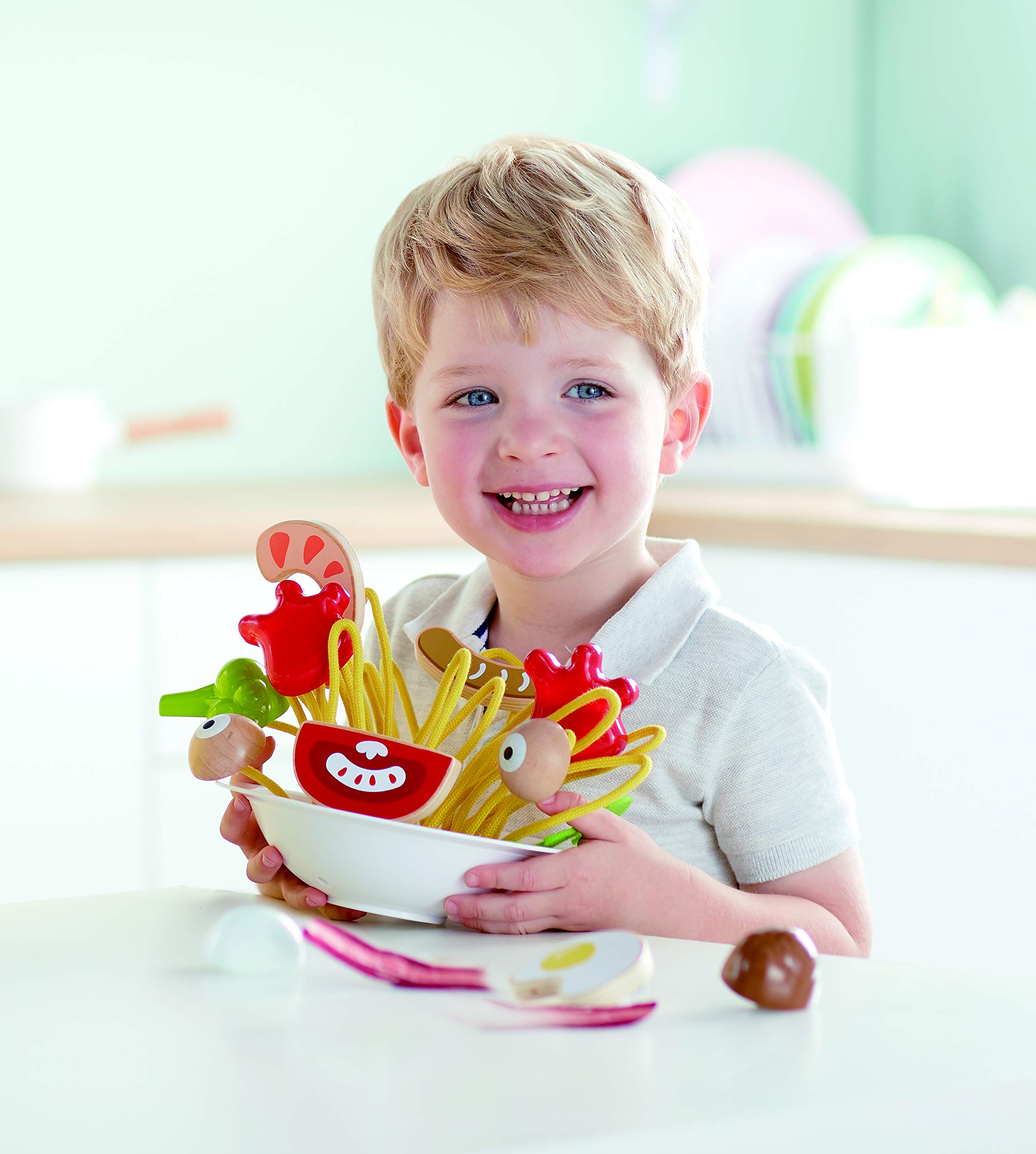 Hape E3165 Spaghetti Pazzi gioco creativo da 3 anni