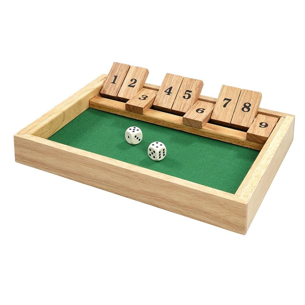 Small Foot Weiblespiele 300409 Shut The Box gioco in legno