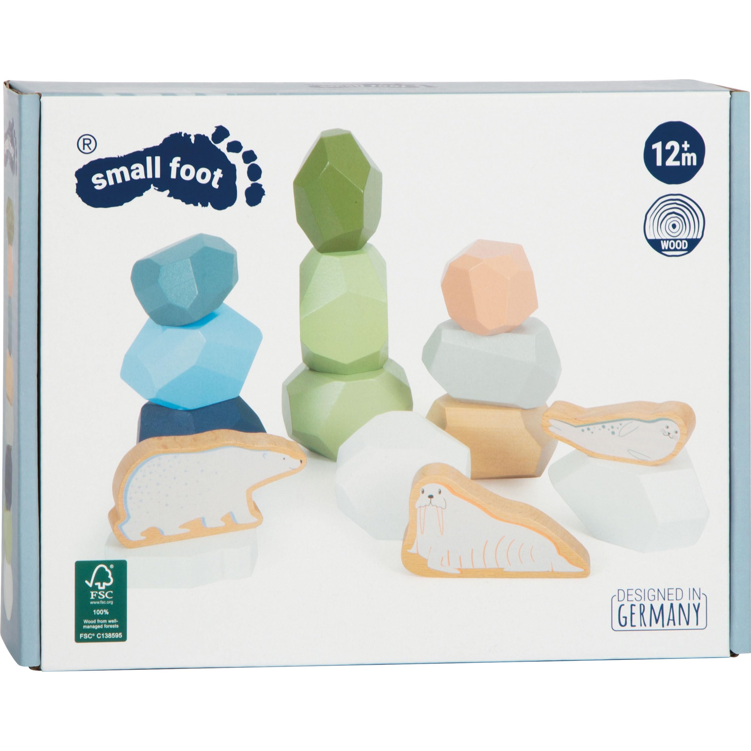 smallfoot Arctic pietre bilanciamento gioco Classico 12 mesi