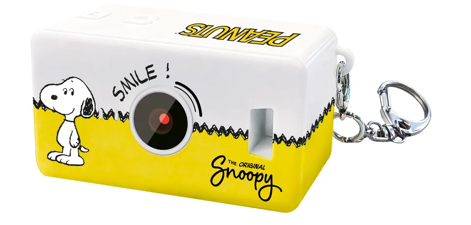 Lisciani Peanuts Mini Cam fotocamera bambini portachiavi