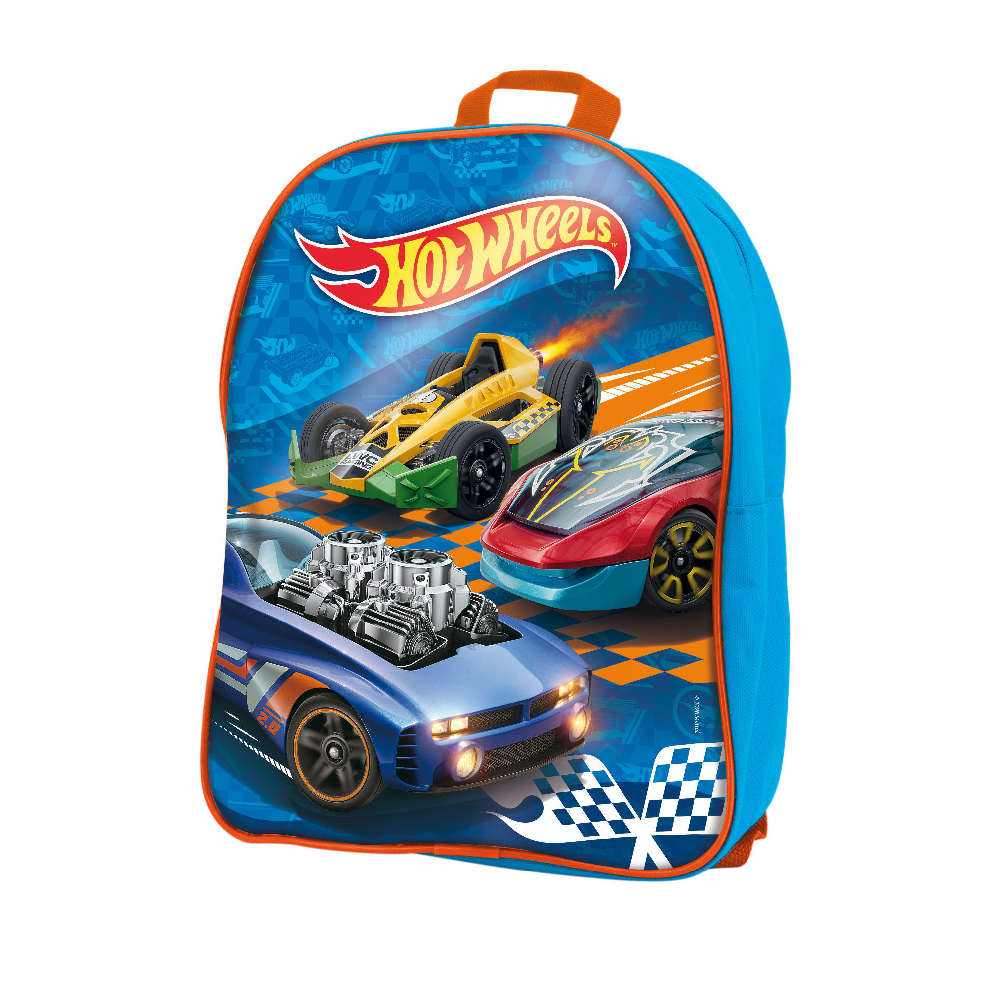 Lisciani Hot Wheels 2 in 1 Travel Game zaino gioco carte viaggio