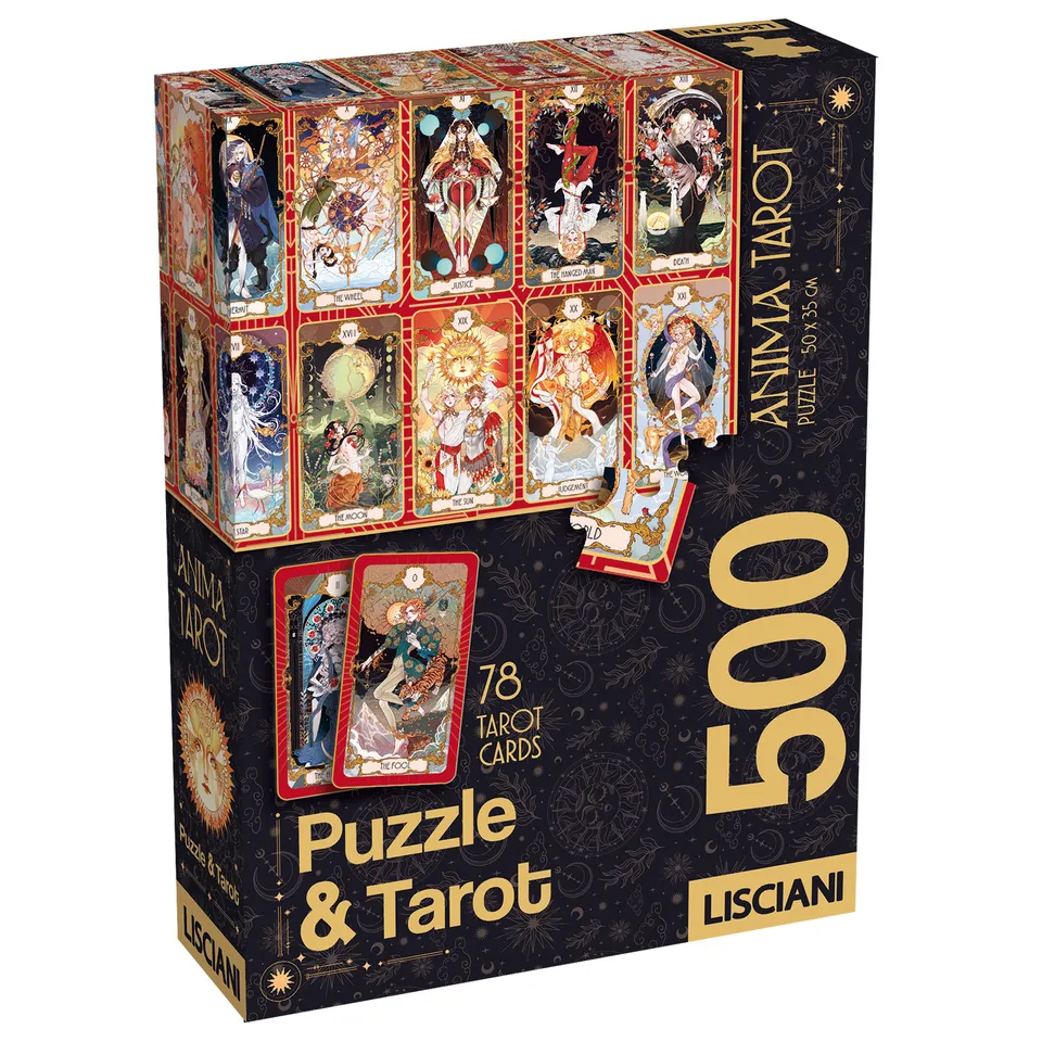 Lisciani Puzzle & Tarot Japanese puzzle con tarocchi