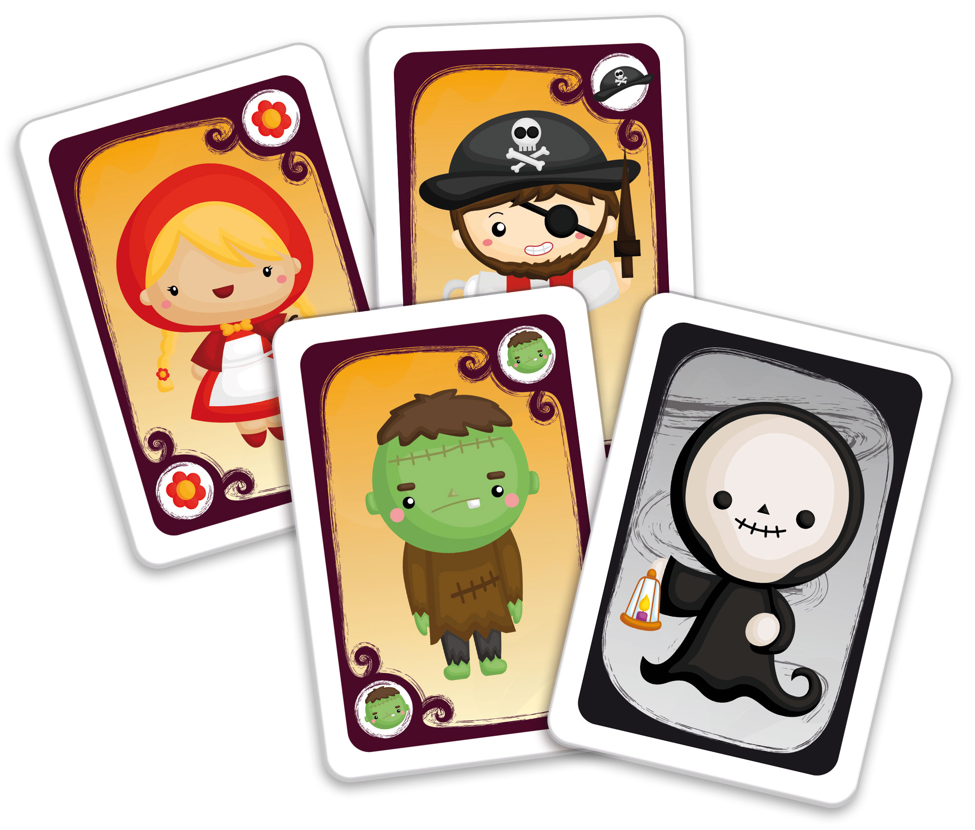 Lisciani Ludoteca Uomo Nero gioco carte bambini fiabe