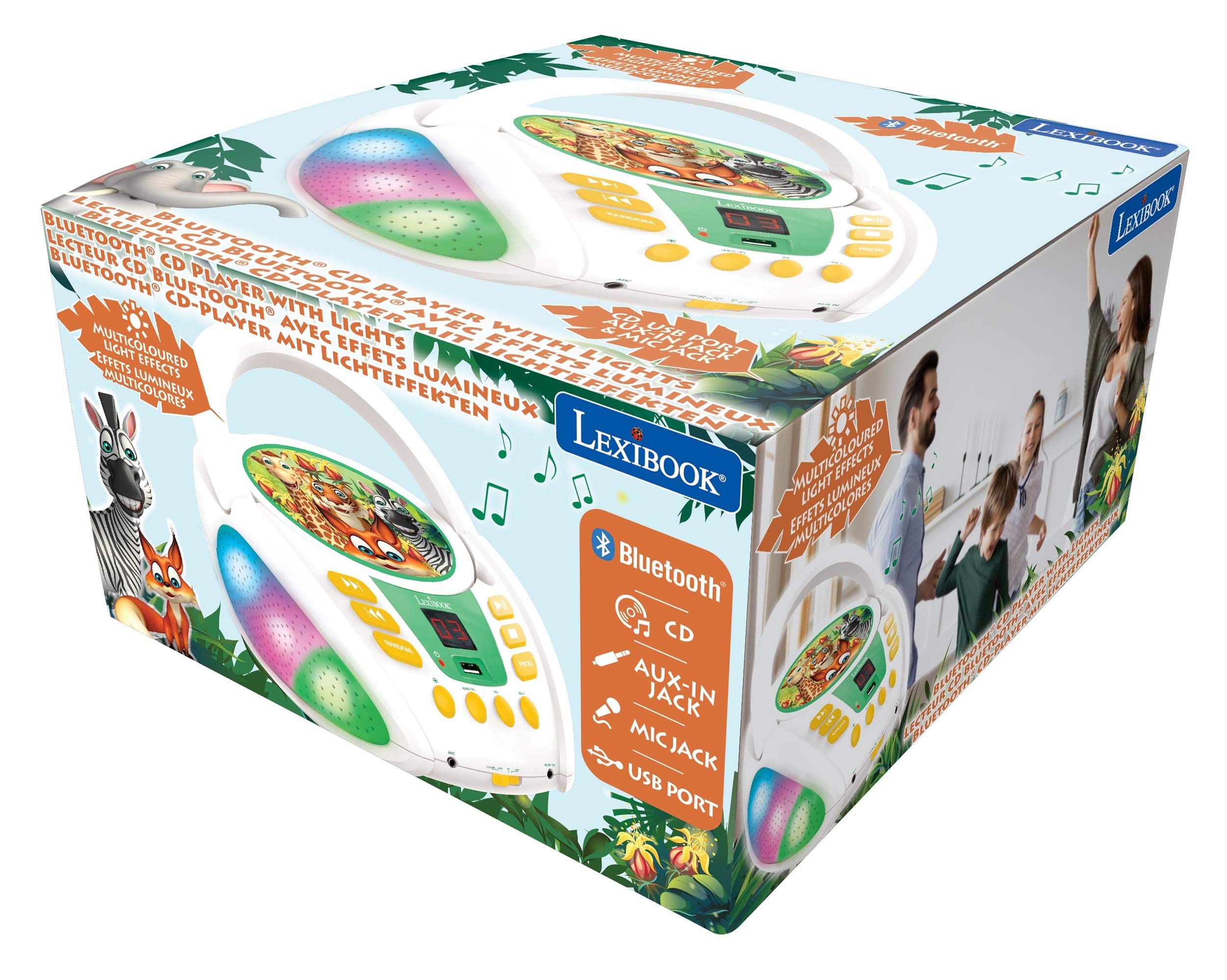 Lexibook Animali Giungla RCD109ANX lettore CD Animali